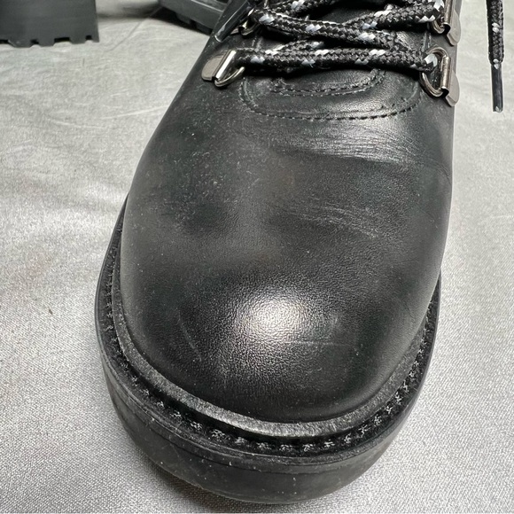 Vince Camuto Combat Leather Boots - Picture 6 of 9